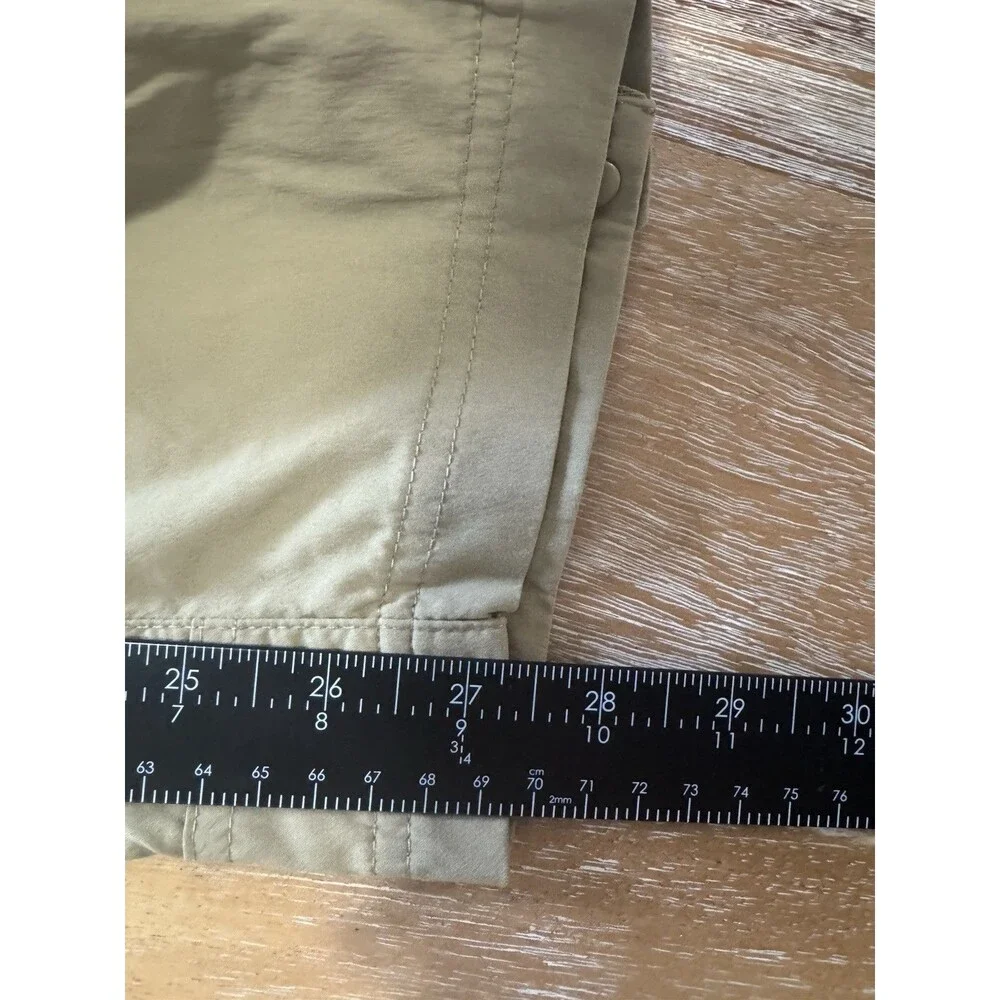 REI Co-op Sahara Convertible Pants Youth Boys Large 14-16 Zip Off Cargo Khaki